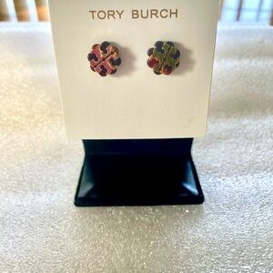 BRAND NEW Tory Burch Flower Stud Earrings